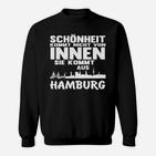 Hamburg Stolz Sweatshirt: Schönheit aus Hamburg, Städte-Sweatshirt