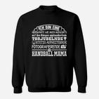 Handball Mama Sweatshirt, stylisches Motiv für Sportmütter