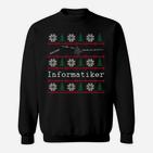 Hässlicher Weihnachts-Pulli Für Informatiker  Sweatshirt