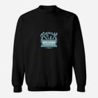 Herren Grafik Sweatshirt Schwarz mit Abstraktem Design, Modernes Print-Sweatshirt