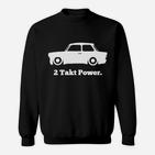 Herren Sweatshirt Klassisches Auto 2 Takt Power Motiv, Retro Fahrzeug Fans