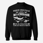 Herren Sweatshirt mit Flugzeugmotiv, Ideal für Piloten & Flugzeugenthusiasten