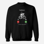 Herren Sweatshirt Radfahren ruft…und ich muss gehen!, Lustiges Fahrrad Tee