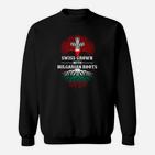 Herren Sweatshirt, Swiss-Grown mit Bulgarian Roots Design