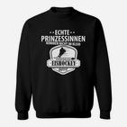Hockey-Prinzessinnen Damen Sweatshirt - Eishockey Outfit in Schwarz