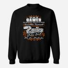 Ich Bin Ein Gamer Themen-Sweatshirt, Lustiger Spruch mit Drachen-Design