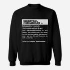 Industriemechaniker Definition Sweatshirt, Lustiges Handwerker Outfit