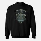 Inspirierendes Christliches Spruch Design Herren Sweatshirt