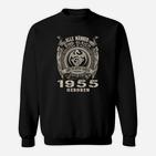 Jahrgang 1955 Herren Sweatshirt für Geborene des Jahres