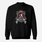 Jahrgang 1958 Vintage Sweatshirt, Feuerwehr-Motiv Geburtstags-Sweatshirt