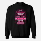 Jahrgang 1974 Damen Sweatshirt, Beste Geboren Frauen Tee