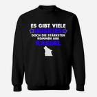 Kassel Huskies Fan Sweatshirt: Stärkste Huskies Spruch - Schwarz