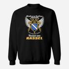 Kassel Stolz Sweatshirt mit Adler Motiv, Spruch für Männer