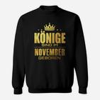 Konige Sind Im November Geboren Sweatshirt