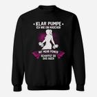 Krafttraining Motivations Sweatshirt Klar Pumpe, Fitness Sweatshirt