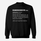 Krangeschwester Wörterbuch Nur Online- Sweatshirt