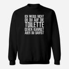 Lehrer Auf Die Toilette Gehen Sweatshirt