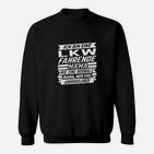 LKW Fahrende Mama Sweatshirt, Cooles Statement-Design für Mütter