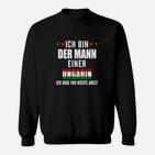 Lustiges Herren Sweatshirt Mann einer Ungarin, Keine Angst Motiv