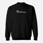 Lustiges Herren Sweatshirt mit Auto-Motiv, Schwarzes Spruch-Sweatshirt