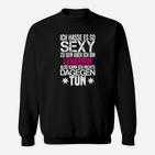 Lustiges Lehrerin Sweatshirt So Sexy Sein, Witziges Lehrer Spruch Sweatshirt