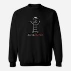 Lustiges Schulleiter Sweatshirt mit Strichmännchen-Design, Witziges Lehrer Sweatshirt