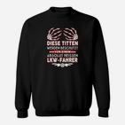 Lustiges Schwarzes Truck-Fahrer Sweatshirt mit Spruch