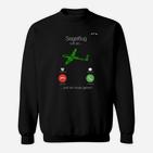 Lustiges Segelflug-Sweatshirt, Ideal für Gleitschirmflieger