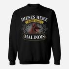 Malinois Hütet Mein Herz Sweatshirt