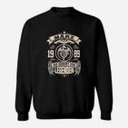 März 1989 Geburt von Legenden Sweatshirt, schwarzes Herrenshirt mit Aufdruck