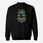 Mein Hund Hut Lampenfieber Sweatshirt