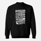 Niemand Ist Perfekt Schlesien Sweatshirt