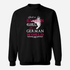 Nur Ein Bulgarisches Mädchen In Einer Deutschen Welt- Sweatshirt