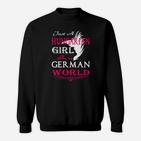 Nur Ein Ungarisches Mädchen In Einer Deutschen Welt- Sweatshirt