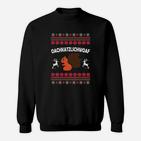 Oachkatzlschwoaf Lustiges Weihnachtspullover-Design Sweatshirt