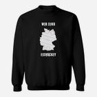 Olympia Silber Wir Sind Eishockey Sweatshirt