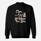 Opa und Enkel Beste Freunde Sweatshirt mit Tiermotiven, Lebenslange Bindung