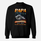 Papa und Tochter - Immer Verbunden Sweatshirt, Vater Kind Liebe