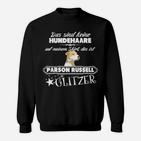 Parson Russell Glitzer Sweatshirt für Hundehaar-Liebhaber