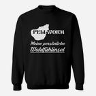 Pellworm Themen-Sweatshirt, Meine Wohlfühlinsel Souvenir