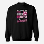 Personalisiertes Damen-Sweatshirt für August-Geborene, exklusives Design