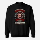 Personalisiertes Feuerwehr-Sweatshirt Sternzeichen Wassermann Motiv