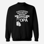 Personalisiertes Opa Sweatshirt Dienstgrad Opa, Lustiges Tee für Großväter