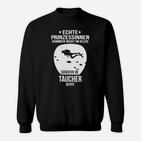 Prinzessin Tauchen Taucher Sweatshirt