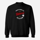 Professioneller Glühwein Tester Sweatshirt