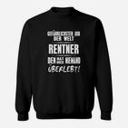 Rentner Sweatshirt für Herren, Schwarzes Tee mit Rentner-Spruch