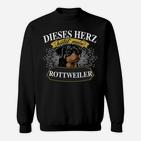 Rottweiler Hütet Mein Herz Sweatshirt