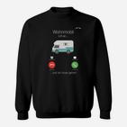 Rupfen Ein Camping-Auto- Sweatshirt