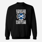 Schottland-Liebhaber Sweatshirt mit Schwarzem Keltischem Knoten
