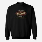 Schwäbisches Spruch Sweatshirt Das ist ein Schult Ding - Die Würfel Die Nicht Würfeln